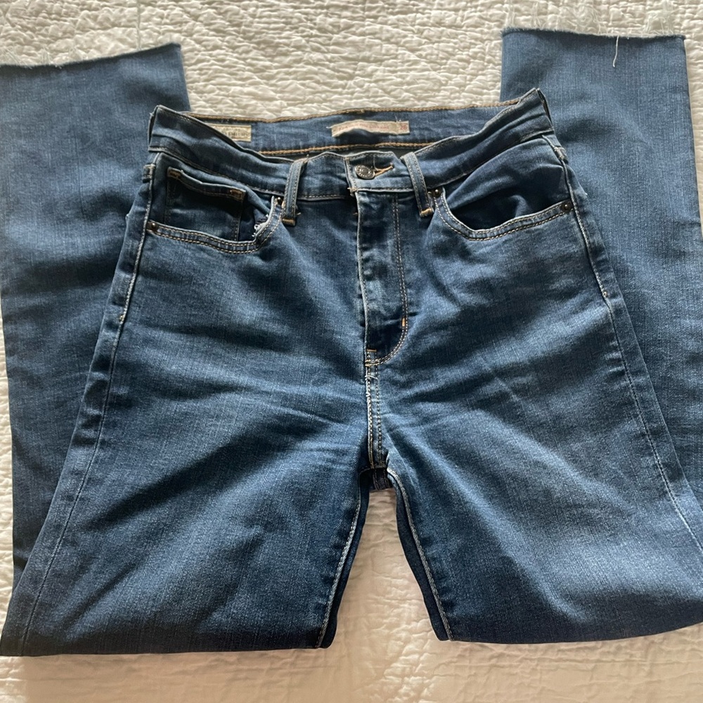 Levi's 724 size 26 Dark Blue Straight Jeans